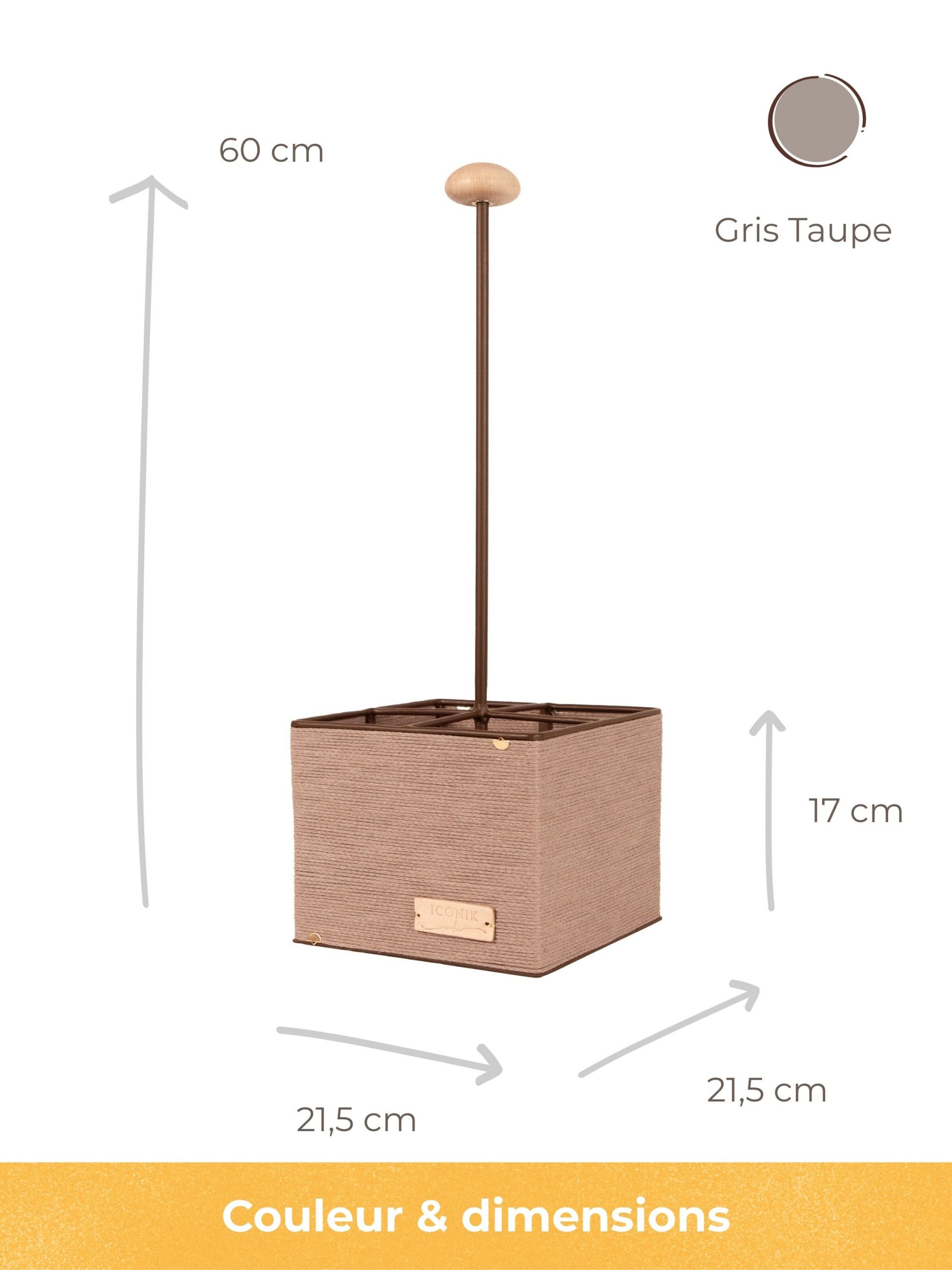 Iconik Moka - gris taupe – Image 8